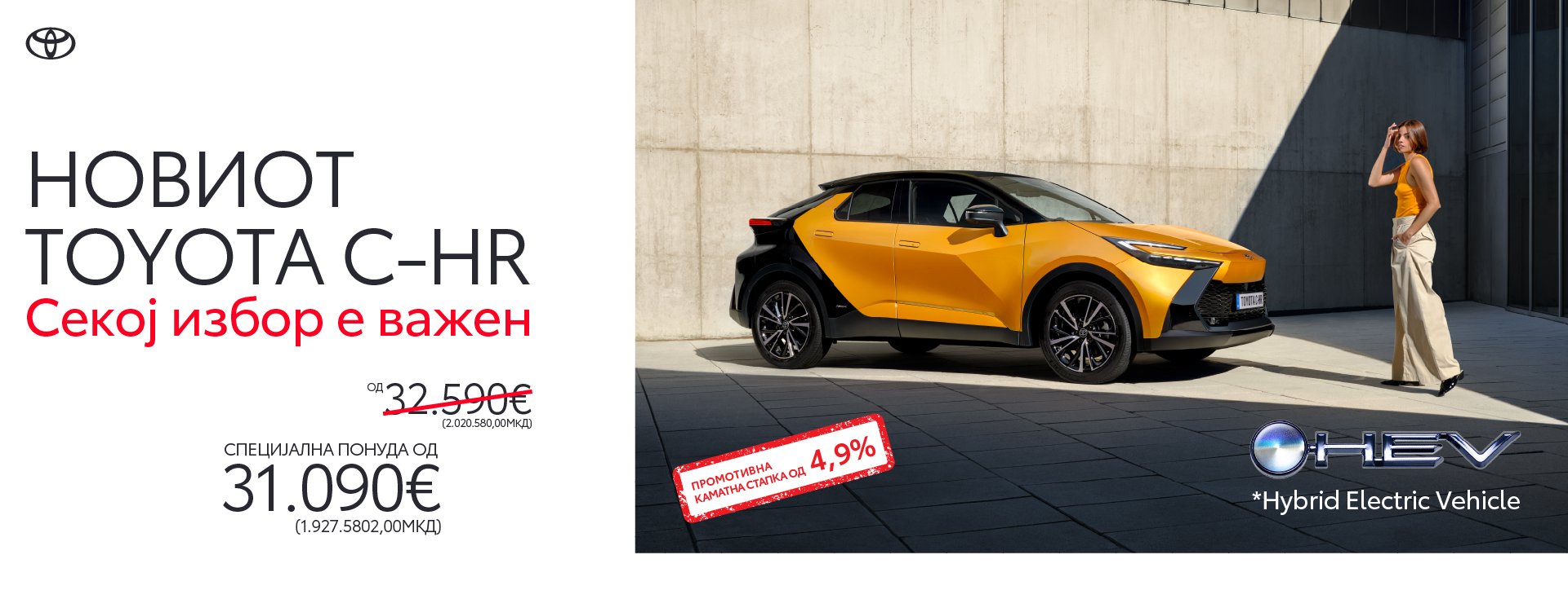Новата Toyota C-HR
